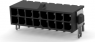 Stiftleiste, 16-polig, RM 3 mm, abgewinkelt, schwarz, 4-794677-6