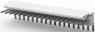 Stiftleiste, 18-polig, RM 2.54 mm, abgewinkelt, natur, 1-640457-8