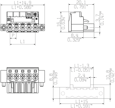 1955790000 Weidmüller PCB Connection Systems Image 3