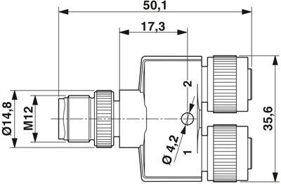 1514029 Phoenix Contact Sensor-Aktor Adapter Bild 2