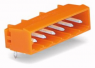 Stiftleiste, 16-polig, RM 5.08 mm, abgewinkelt, orange, 231-576/001-000