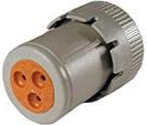 HD16-3-16S DEUTSCH Automotive Power Connectors