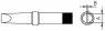 PT E8 Weller Soldering tips, desoldering tips and hot air nozzles