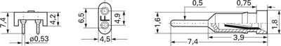 10045041 Fischer Elektronik Halbleiterfassungen, Halterungen Bild 2