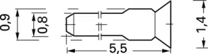 926329-1 AMP Zubehör für Platinen Steckverbinder, Verbindungssysteme