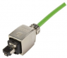 Stecker, RJ45, 4-polig, Cat 5, Schneidklemmanschluss, Kabelmontage, 09352220401