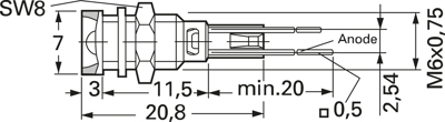 2662.8023 Mentor Signal Lamps, Indicators, Arrays Image 2