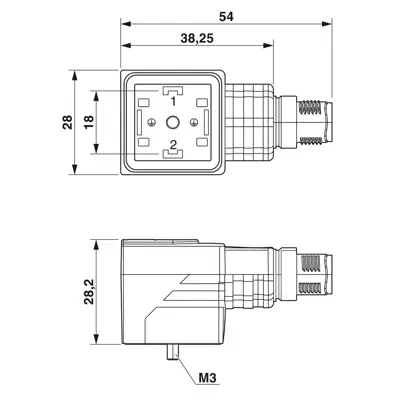 1458538 Phoenix Contact DIN Valve Connectors Image 2