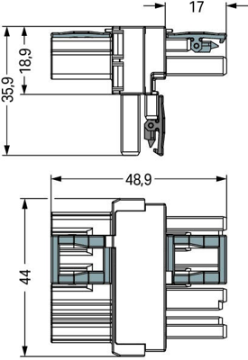 770-627 WAGO Gerätesteckverbinder Bild 2