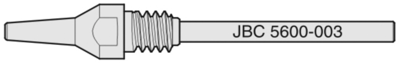 C560003 JBC Lötspitzen, Entlötspitzen und Heißluftdüsen Bild 2