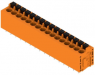 Leiterplattenklemme, 16-polig, RM 5.08 mm, 0,12-2,5 mm², 20 A, Federklemmanschluss, orange, 1331330000