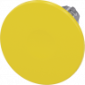 Pilzdrucktaster, unbeleuchtet, tastend, Bund rund, gelb, Einbau-Ø 22.3 mm, 3SU1050-1CD30-0AA0