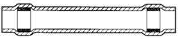 C60253-000 Raychem Stoßverbinder