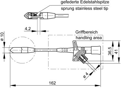 KLEPS 2700 SW Hirschmann Test & Measurement Aligator Clips Image 2