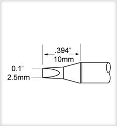 STP-CH25 METCAL Lötspitzen, Entlötspitzen und Heißluftdüsen Bild 3