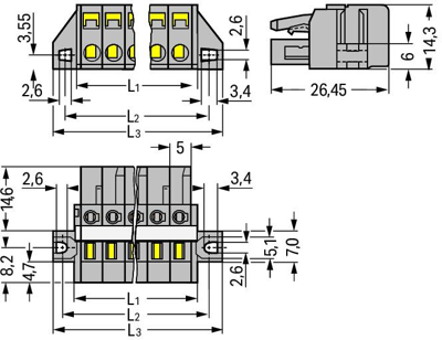 231-115/027-000 WAGO PCB Connection Systems Image 2