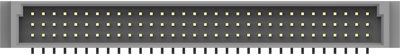 9-1393644-1 AMP DIN Messerleisten, DIN Federleisten Bild 5