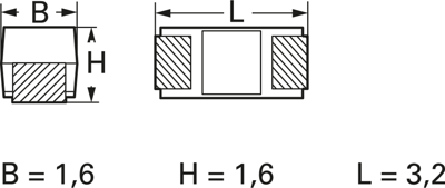 T491A106K016AT Kemet Tantal Kondensatoren Bild 2