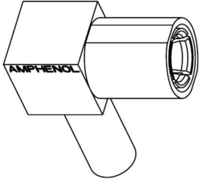 903-289P-51A Amphenol RF Coaxial Connectors Image 2