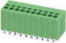 Leiterplattenklemme, 10-polig, RM 3.5 mm, 0,2-1,5 mm², 17.5 A, Federklemmanschluss, grün, 1990931