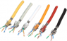 FRNC-B Netzwerkkabel, Cat 7, 8-adrig, AWG 26-7, blau, MK7104.100BL