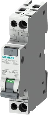 5SV1316-6KK16 Siemens FI Circuit Breakers Image 1