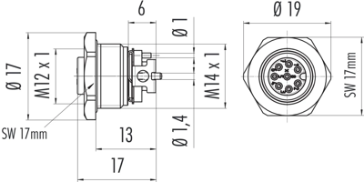 99 3482 402 08 binder Sensor-Aktor Rundsteckverbinder Bild 2