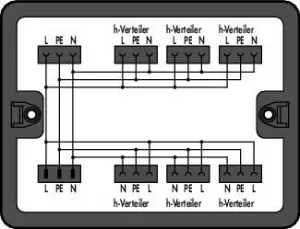 899-631/334-000 WAGO Unterputzdosen, Abzweigkästen