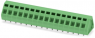 Leiterplattenklemme, 16-polig, RM 5.08 mm, 0,2-2,5 mm², 16 A, Federklemmanschluss, grün, 1870695