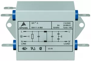 B84111A0000A010 TDK (EPCOS) Interference suppression filter