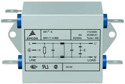 B84111F0000B120 TDK (EPCOS) Interference suppression filter Image 1