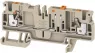 Trenn- und Messtrenn Reihenklemme, Push-in-Anschluss, 0,5-2,5 mm², 20 A, 6 kV, dunkelbeige, 1989800000