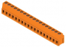 Leiterplattenklemme, 18-polig, RM 5.08 mm, 0,2-2,5 mm², 15 A, Schraubanschluss, orange, 9994270000