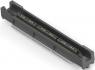 Buchsenleiste, 114-polig, RM 0.64 mm, gerade, schwarz, 2-767004-4