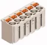 1-Leiter-Federleiste, 2-polig, RM 5 mm, 0,2-2,5 mm², AWG 24-12, gerade, 15 A, 320 V, Push-in, 2092-1122