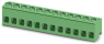 Leiterplattenklemme, 12-polig, RM 5 mm, 0,2-2,5 mm², 10 A, Schraubanschluss, grün, 1755680