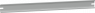 Hutschiene, ungelocht, 35 x 7.5 mm, B 385 mm, Stahl, verzinkt, NSYAMRD40357SB