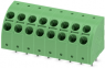 Leiterplattenklemme, 8-polig, RM 5 mm, 0,2-2,5 mm², 24 A, Federklemmanschluss, grün, 1725380