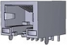 Buchse, RJ45, 8-polig, 8P8C, Cat 3, Lötanschluss, SMD, 2170136-1