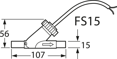 FS15A Cynergy3 Schwimmerschalter, Füllstandssensoren Bild 2