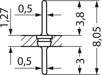 10043884 Fischer Elektronik Halbleiterfassungen, Halterungen Bild 2