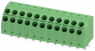 Leiterplattenklemme, 11-polig, RM 5 mm, 0,2-2,5 mm², 24 A, Federklemmanschluss, grün, 1725419