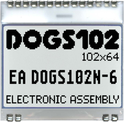 EA DOGS102N-6 DISPLAY VISIONS LCD-Module