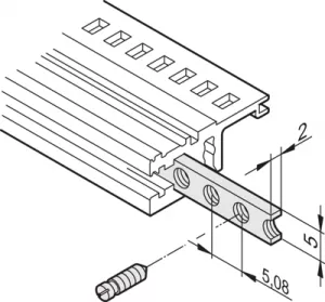 34561-484 SCHROFF Gehäusezubehör