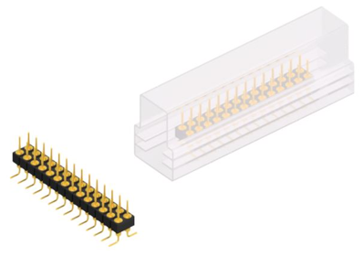 MK226SMD28GSM Fischer Elektronik PCB Connection Systems