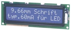 EA W164B-NLW DISPLAY VISIONS LCD-Module