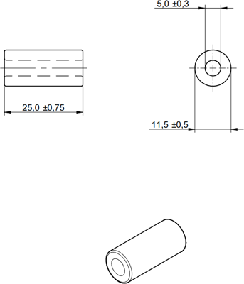 74270032 Würth Elektronik eiSos Ferrit-Kabelkerne Bild 2