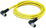 TPU Systembus Kabel, Cat 5e, 5-adrig, 0,14 mm², AWG 26-7, gelb, 756-1306/060-003