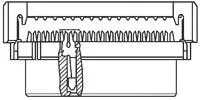 2-111626-0 AMP FFP/FPC Connectors, ZIF Connectors