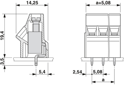 1705472 Phoenix Contact PCB Terminal Blocks Image 3